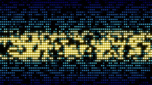 glowing hexagon pattern in yellow and blue