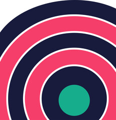 Geometric Memphis Shape Vector