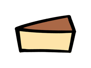 チーズケーキのイラスト素材
