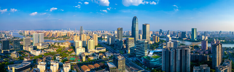 The Urban Environment of Sanjiangkou, Ningbo, Zhejiang Province, China