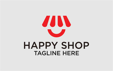 COMBINATION HAPPY AND STORE SHOP SIMPLE MODERN