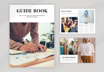 Guide Book Magazine Layout
