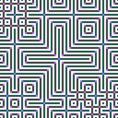 Abstract lines Maze generative art background art illustration