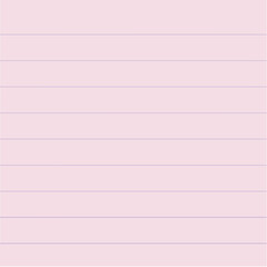 illustration Pink Line memo pad