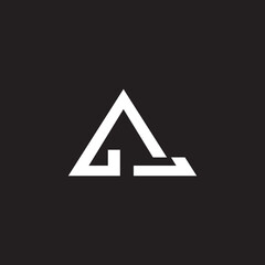 Logo template design on black background Free Vector