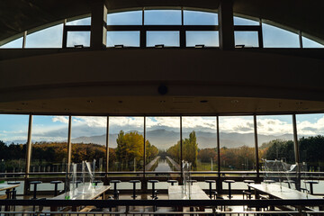 Fototapeta premium 公園の紅葉