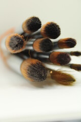 paint brush close up