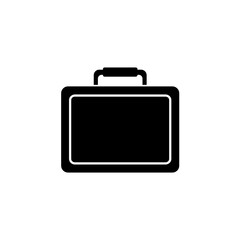 Briefcase icon isolated on white background from business 