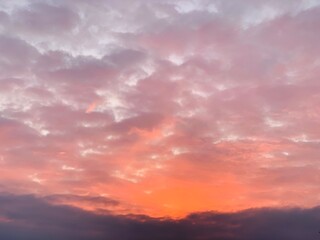 Obraz premium sunrise in the sky