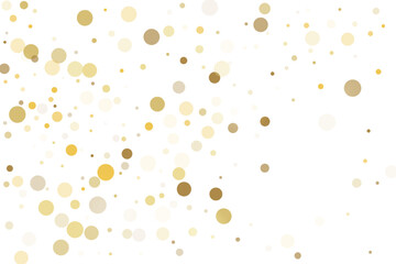 Gold glitter confetti, great design for any purpose. Party decor.