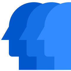 characteristic flat style icon