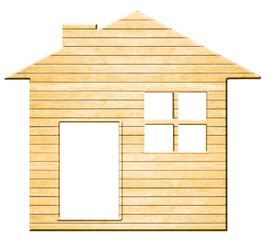 Maison bois, concept construction écologique 