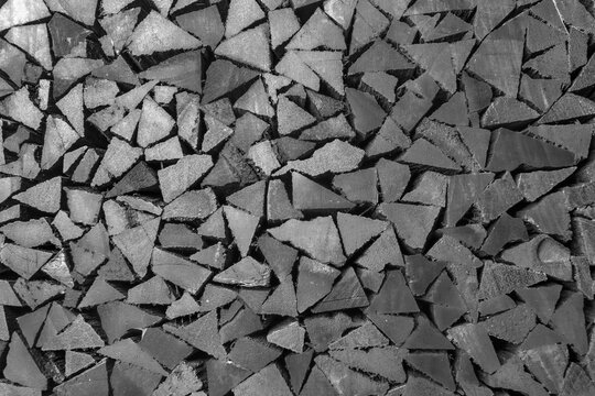 texture plateau de table en bouts de bouts fa&ccedil;on patchwork 