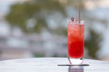 A cocktail is an alcoholic mixed drink. Most commonly, cocktails are either a combination of spirits.