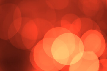 Red bokeh background, blurred background.