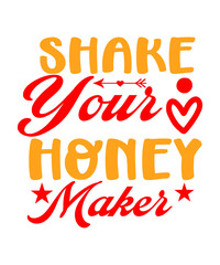 Shake Your Honey Maker SVG