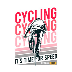 bicycle artwork for t shirt design