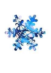 snowflake christmas decoration