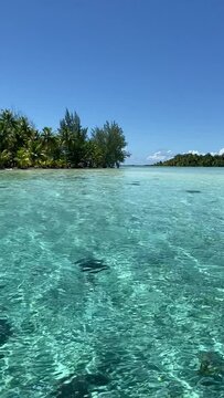 Lagon paradisiaque &agrave; Taha'a, Polyn&eacute;sie fran&ccedil;aise