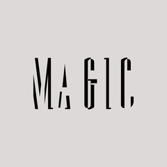 lettering magic vector design inspiration