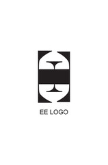 Abstract logo design vector iconic and modern