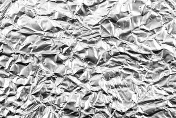 Foil background close up. foil texture