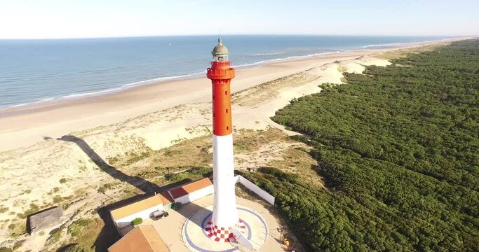Phare de la Coubre - Vue a&eacute;rienne - Charente Maritime