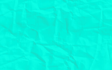blue crumpled paper texture background. Sheet of paper blue Empty cleaned crumpled as a background texture of a surface green, light green, lemon