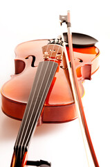classical violin isolated