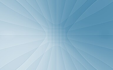 Illustration of a blue and white template with shapes and effects