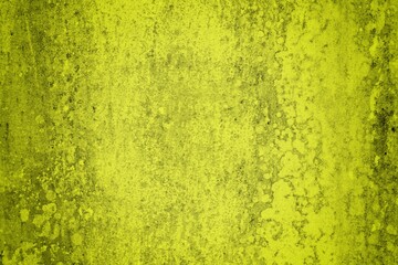 spooky yellow wall background, irregular cement texture, cracked wall background