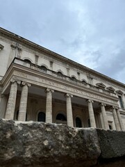 Fototapeta premium a historic old beautiful stone building