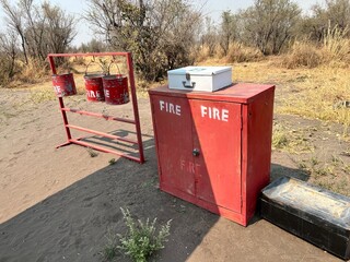 Fire Extinguishing Supplies in Remote African Airport