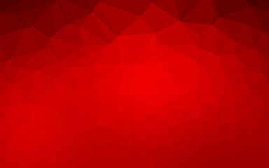 Light Red vector low poly layout.