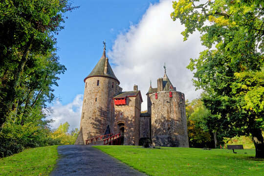 Castell Coch - Red Castle - Gothic Revival Castle