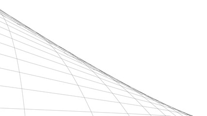 Abstract modern architecture