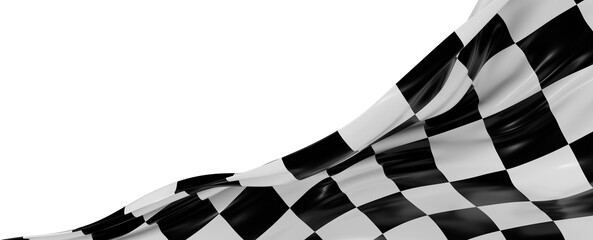 finish flag -zielfahne 3d