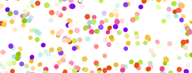  Sky confetti flying in the sky during Pride parade