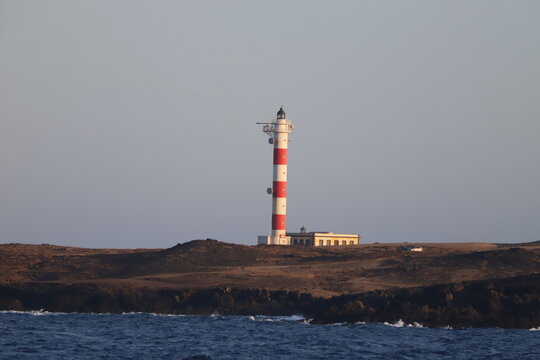 lighthouse on the coast Arico,  Tenerife,  &Icirc;les Canaries , espagne,