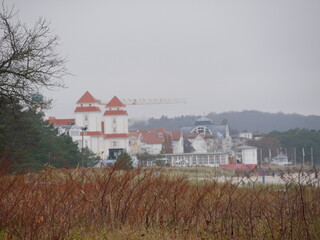 Fototapeta na wymiar Küste von Binz auf Rügen