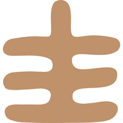 Obraz premium Abstract Organic Shape (1)