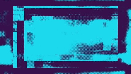 Abstract halftone grunge texture motion graphic background.