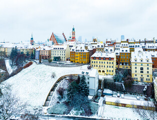 Warszawa © Drone in Warsaw