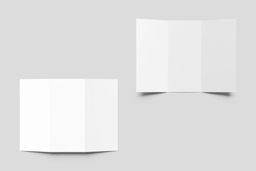 a4 trifold brochure mockup
