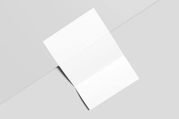 a4 trifold brochure mockup
