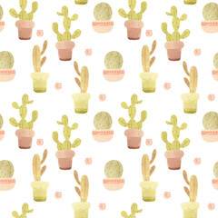 Llama and friends clipart - alpaca, Peru, llama with hat, watercolor, cactus isolated elements, seamless patterns for birthday nursery decoration