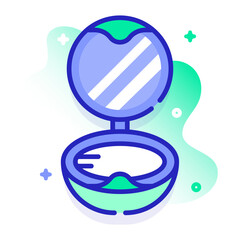 Makeup Blush Illustration Icon