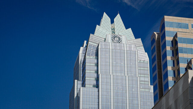 Frost Bank Tower In Austin - AUSTIN, TEXAS - OCTOBER 31, 2022