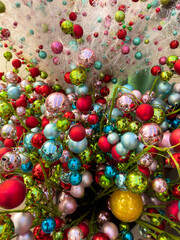 christmas balls wallpaper