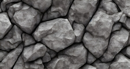 Digital Illustration Raw Stone Background